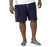 Duke - Yarrow D555 - Bañador estilo bermudas - Con forro de malla - Grande - Azul marino - 2XL