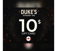 Duke's Refresher + Bar Gift Card 10 CAD Key - CANADA