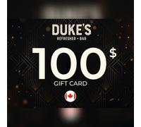 Duke's Refresher + Bar Gift Card 100 CAD Key - CANADA