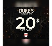 Duke's Refresher + Bar Gift Card 20 CAD Key - CANADA