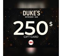 Duke's Refresher + Bar Gift Card 250 CAD Key - CANADA