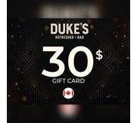 Duke's Refresher + Bar Gift Card 30 CAD Key - CANADA