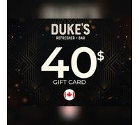 Duke's Refresher + Bar Gift Card 40 CAD Key - CANADA