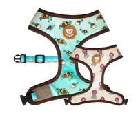Dukier Arnés Reversible Estampado Tortugas para perros