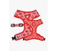 DUKIER - Arnés Reversible para Perro, Chaleco Antitirones, Transpirable y Reflectante para Mascotas, de Neopreno y Malla, Ajustable, Diseño Berry Love, Talla XL