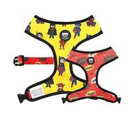 DUKIER - Arnés Reversible para Perros, Chaleco Antitirones, Mascotas, de Seguridad, Neopreno, Superdog, Talla L