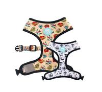 DUKIER - Arnés Reversible para Perros, Chaleco Antitirones, Mascotas, de Seguridad, Neopreno, Tattoo, Talla XS