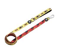 DUKIER - Correa para Perro, Accesorio Mascota, Largo, Resistente, Mosquetón de Seguridad, con Neopreno, Superdog, Talla S