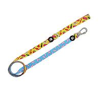 DUKIER - Correa para Perro, Accesorio para Mascotas Extensible, Largo y Resistente, con Mosquetón de Seguridad, de Neopreno, Diseño de Sweets, Talla L