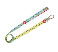 DUKIER - Correa para Perro, Accesorio para Mascotas Extensible, Largo y Resistente, con Mosquetón de Seguridad, de Neopreno, Diseño California, Talla S