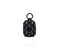 DUKIER - Dispensador de Bolsas para Excrementos Perro, Portabolsas de Tela, Accesorio Animales, con Mosquetón, Diseño Dukier