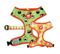 Dukier Nigiri Arnés Reversible Estampado Sushi para perros