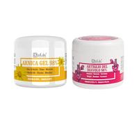 DuLàc, Garra del Diablo 98%, Gel de Árnica 98%, Set de 2x500 ml Gel Crema Corporal para Masajear Músculos y Articulaciones, Testado Dermatológicamente y sin Níquel, 1000 ml, Made in Italy