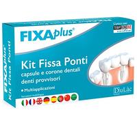Dulàc - Kit con Cemento Dental Provisional, Dispositivo Médico Para Implantes, Coronas y Puentes Dentales, Multiaplicación, Composite Dental Autopolimerizable