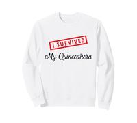 Dulce 15 Quinceañera Chicas Latinas 15 cumpleaños Sobreviví Sudadera