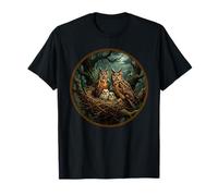 Dulce búho observador de Aves Aves Primavera Rapaces búho Camiseta