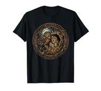 Dulce cárabo del Bosque observador de pájaros, pájaro Nocturno búho pájaros Camiseta