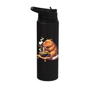 Dulce Carpincho Come Ramen. Carpinchos Ramen Stainless Steel Insulated Water Bottle