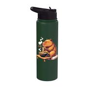 Dulce Carpincho Come Ramen. Carpinchos Ramen Stainless Steel Insulated Water Bottle