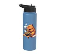 Dulce Carpincho Come Ramen. Carpinchos Ramen Stainless Steel Insulated Water Bottle
