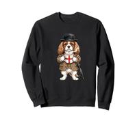 Dulce Cavalier King Spaniel Perro Taza Café Bandera de Inglaterra Sudadera