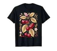Dulce Cereza Botánica Drupe Cherry Lover Fruta Camiseta