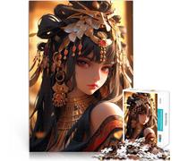 Dulce Cleopatra Puzzles de 1000 Piezas para Adolescentes Juguetes educativos de Aprendizaje Juegos Familiares Regalos de cumpleaños 38x26cm