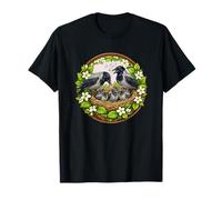 Dulce Cuervo Niebla observador de Aves Primavera pájaro Cantor pájaro Camiseta