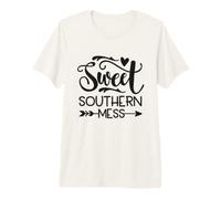 Dulce Desastre sureño Divertido Camiseta Premium