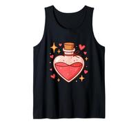 Dulce diseño de poción romántica Camiseta sin Mangas