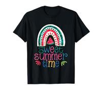Dulce diversión de sandía arcoíris de verano Camiseta