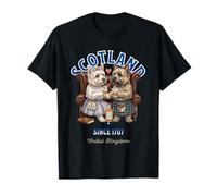 Dulce Divertido Cairn Terrier Perros Whisky Amor Escocia Camiseta