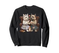 Dulce Divertido Cairn Terrier Perros Whisky Amor Escocia Sudadera