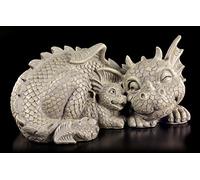 Dulce Dragón Jardín Figura - Tuerca con bebé dragón - Jardín Dragón