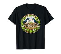 Dulce Golondrina observador de Aves Aves Primavera pájaro Cantor Camiseta