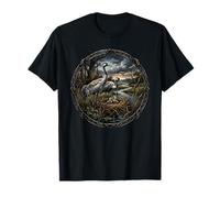 Dulce grúa observador de Aves pájaro de la Felicidad y la prudencia Camiseta