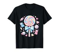 Dulce Lollipop Candy Pastel Gummy Bear Heart Sugar Treats Camiseta
