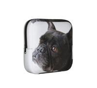 Dulce Mascota, Lindo Cachorro de Bulldog francés Negro,Bolsas para Guardar compresas sanitarias, Bolsas para la menstruación para Mujeres y Adolescentes.