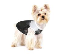 Dulce Mascota, Lindo Cachorro de Bulldog francés Negro,Camiseta de algodón sin Mangas para Mascotas, Chaleco Transpirable, Suave y elástico para Cachorros,L