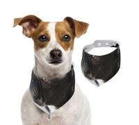 Dulce Mascota, Lindo Cachorro de Bulldog francés Negro,Pañuelos de algodón para Perros, Bufandas Ajustables para Mascotas,S
