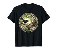 Dulce mirlo pájaro observador de Aves Primavera pájaro Cantor Polluelo Camiseta