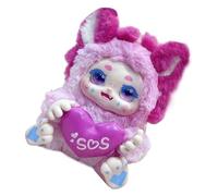 Dulce muñecas de peluche de criatura, de peluche fantástico, de peluche de criatura, linda, suave para salón, sofá, habitación infantil, coche, dormitorio