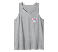 Dulce Pero Mortal Pastel Kawaii Cupcake Puppies Cute Alt Camiseta sin Mangas, Hombre, Gris Jaspeado, S
