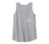 Dulce Pero Mortal Pastel Kawaii Cupcake Puppies Cute Alt Camiseta sin Mangas, Mujer, Gris Jaspeado, M