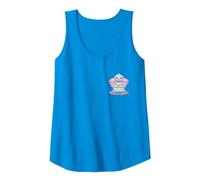 Dulce Pero Mortal Pastel Kawaii Cupcake Puppies Cute Alt Camiseta sin Mangas, Mujer, Zafiro, XL