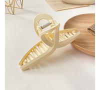 Dulce Rectángulo Hueco Garra Horquilla Tocado Femenino Acrílico Geométrico Pinzas Para El Cabello Color Caramelo Accesorios Grandes Para El Cabello