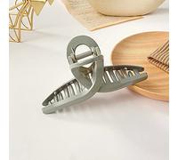 Dulce Rectángulo Hueco Garra Horquilla Tocado Femenino Acrílico Geométrico Pinzas Para El Cabello Color Caramelo Accesorios Grandes Para El Cabello