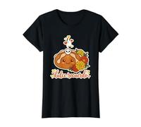 Dulce Recuerdo Mexicano Foodie Day Pan De Muerto Halloween Camiseta gráfica económica, Mujer, Negro, XS