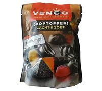 Dulce regaliz | Venco | Droptoppers suave y dulce | Peso total 287 gramos