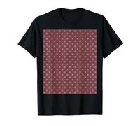 Dulce, rosa y marrón, patrón de lunares, lunares Camiseta